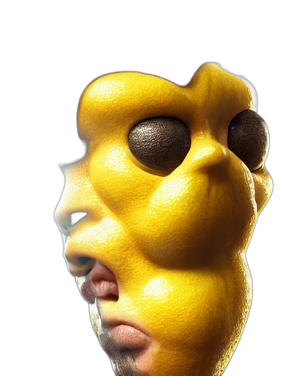 mask, face, robot, creature, 3d render, photorealistic, concept art, cyberpunk transparent PNG cut-out