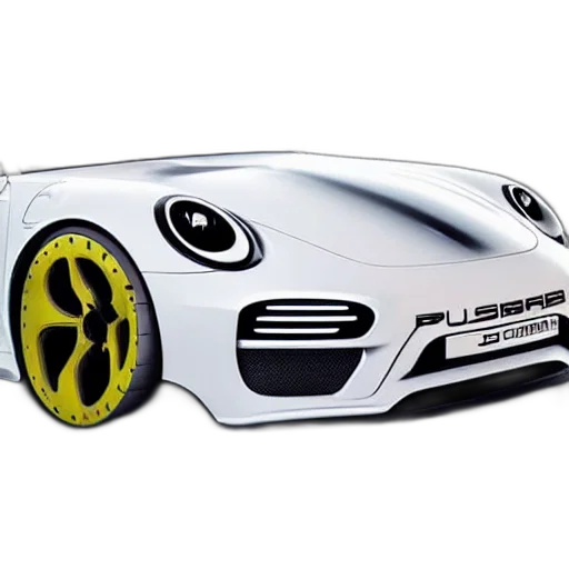 car, photorealistic, concept art, 3d render transparent PNG cut-out