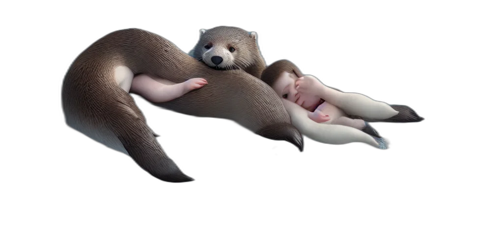 creature, animal, 3d render, concept art transparent PNG cut-out