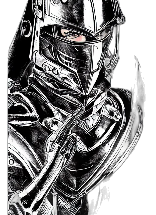 mask, face, comic book art, concept art transparent PNG cut-out