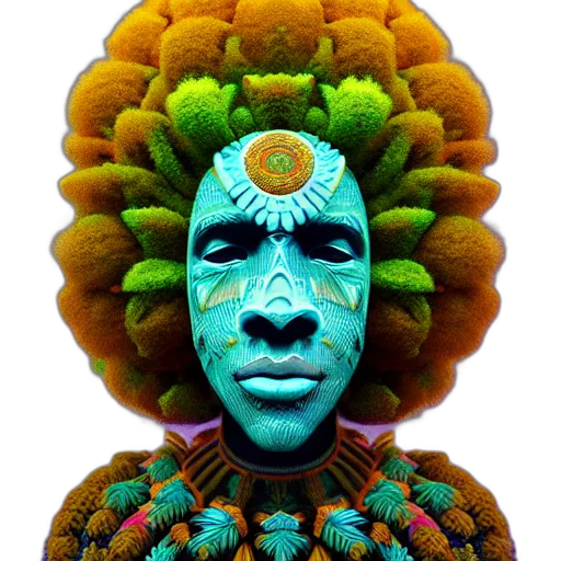 mask, face, crown, staff, concept art, 3d render, fantasy art, photorealistic transparent PNG cut-out