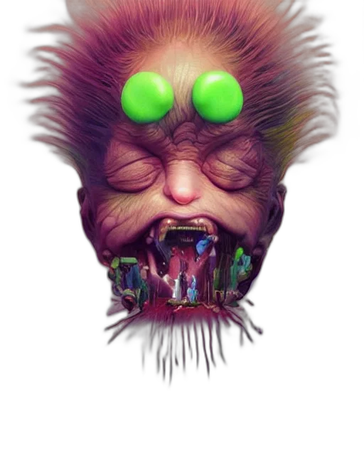 mask, face, creature, hair transparent PNG cut-out