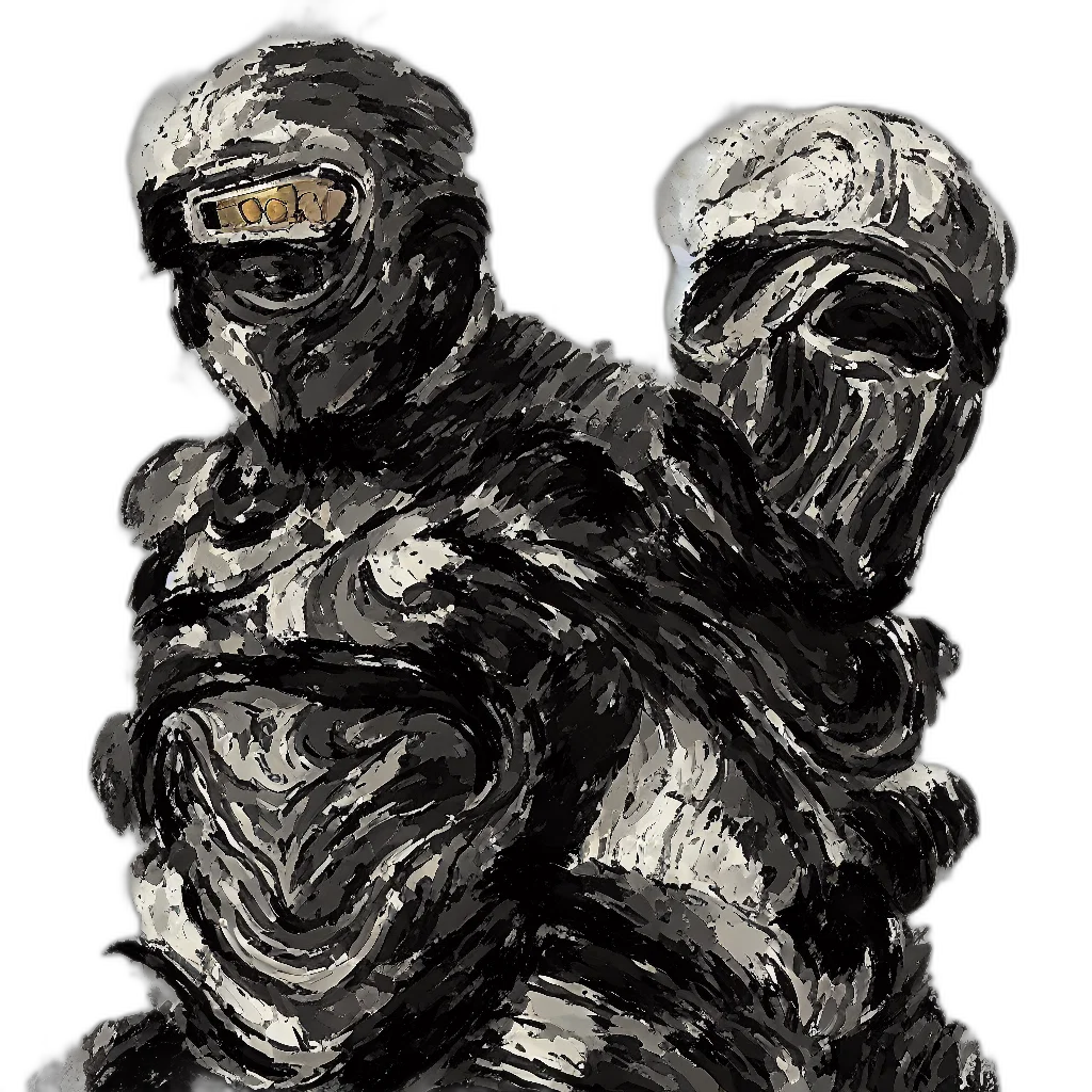 robot, mask, concept art, comic book art transparent PNG cut-out