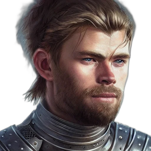 hair, face, crown, sword transparent PNG cut-out