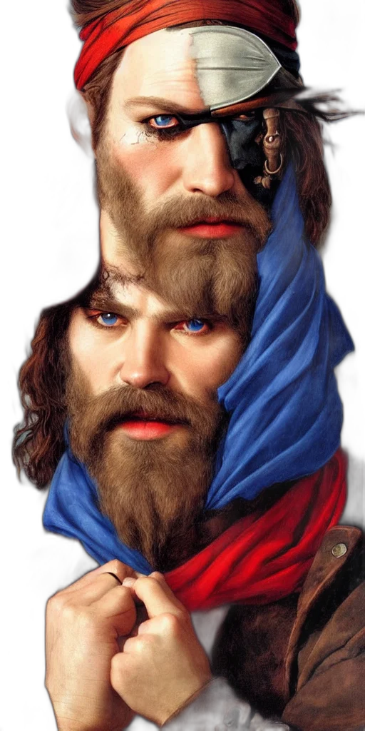 face, crown, mask, sword, concept art, fantasy art, photorealistic, comic book art transparent PNG cut-out