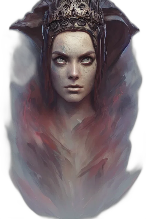 face, mask, crown, dragon, fantasy art, concept art, comic book art, photorealistic transparent PNG cut-out
