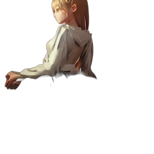 staff, jacket, face, dress transparent PNG cut-out