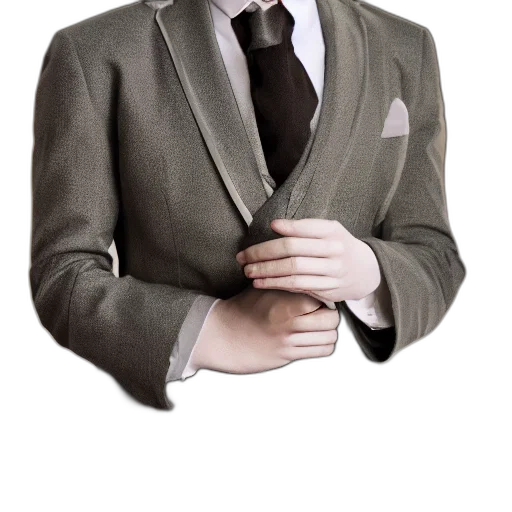 jacket, face, staff, mask transparent PNG cut-out