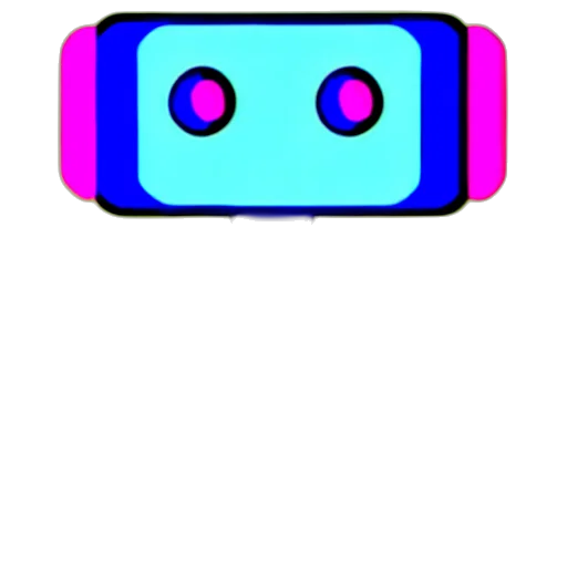 robot, mask, face, staff, pixel art, vaporwave, 3d render, concept art transparent PNG cut-out