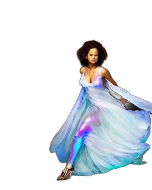 dress, 3d render, concept art, fantasy art transparent PNG cut-out