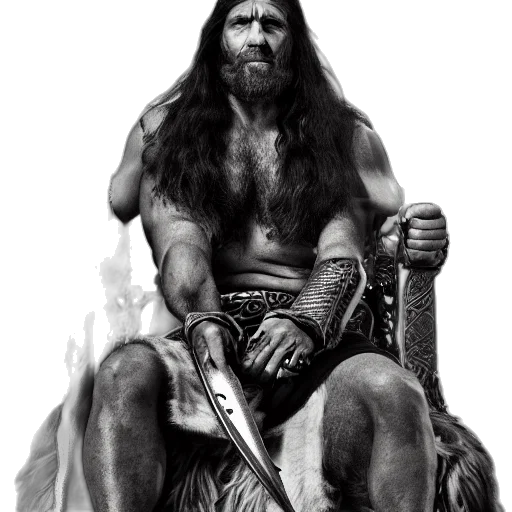 animal, sword, fantasy art, photorealistic transparent PNG cut-out