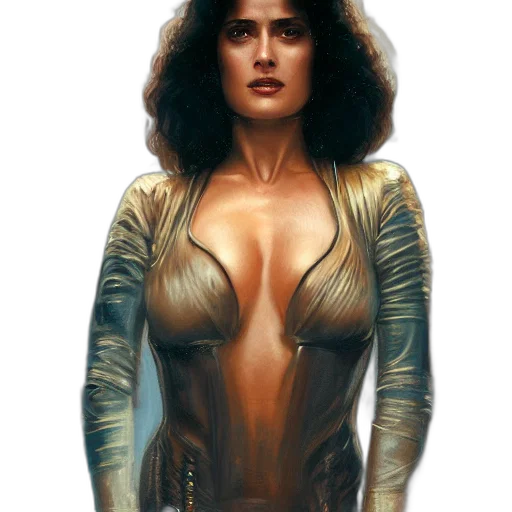 dress, jacket, comic book art, fantasy art transparent PNG cut-out