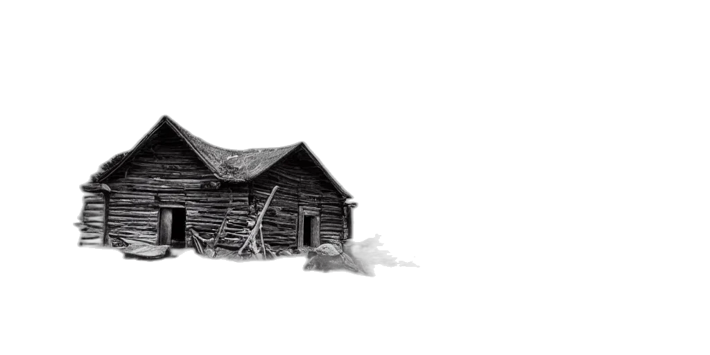 building, furniture, concept art, pencil sketch, 3d render, photorealistic, snow, fog transparent PNG cut-out
