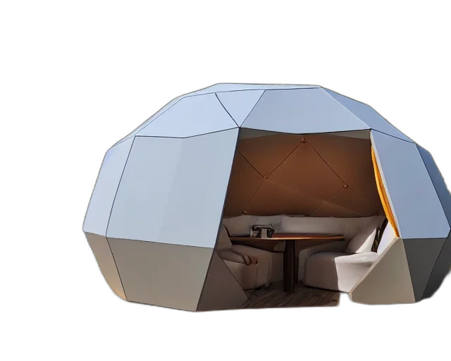 umbrella, furniture, 3d render, concept art, modular, bikini, dome, house transparent PNG cut-out