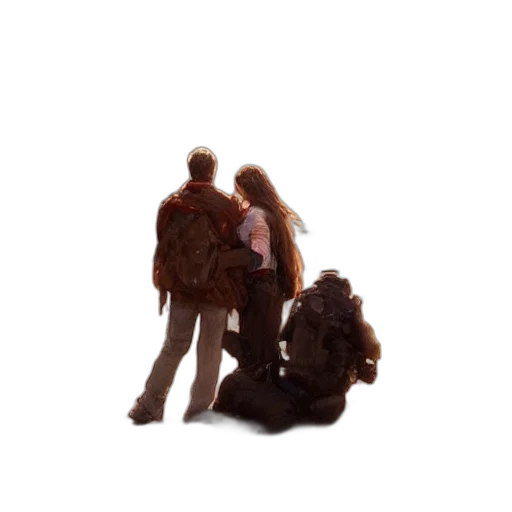 jacket, hair, creature, animal transparent PNG cut-out