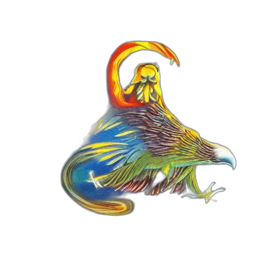 dragon, jewelry, crown, animal, 3d render, watercolor, concept art, photorealistic transparent PNG cut-out