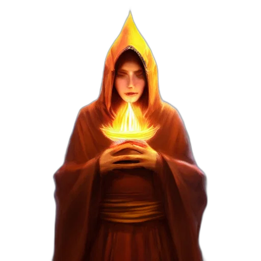 staff, crown, face, dress, fantasy art, concept art, pixel art, 3d render transparent PNG cut-out