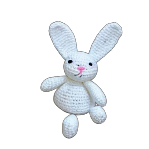 3d render, pixel art, cute, crocheted transparent PNG cut-out