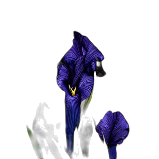 flower, creature, animal, staff, concept art, photorealistic, fantasy art, 3d render transparent PNG cut-out