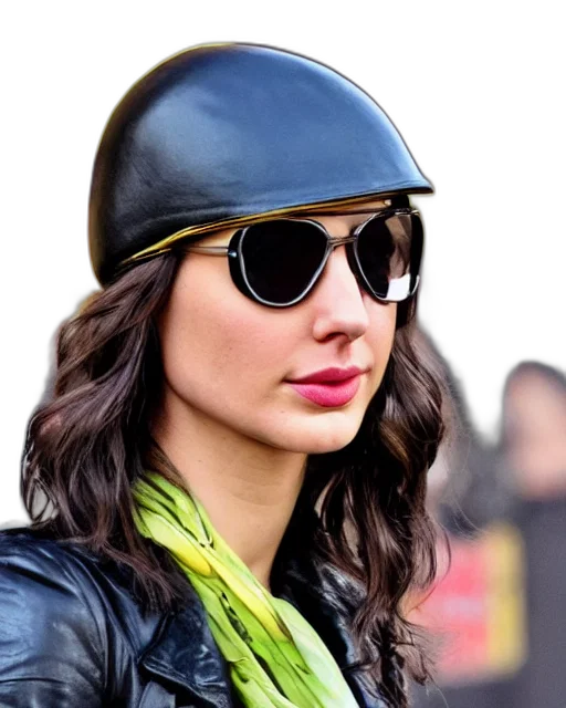 hat, face, jacket, photorealistic transparent PNG cut-out