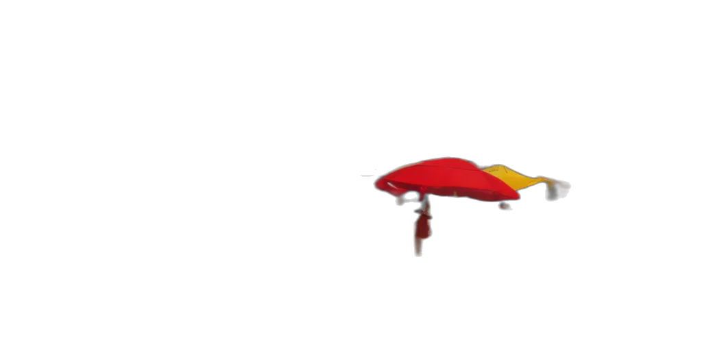 umbrella, hat, weapon, staff transparent PNG cut-out