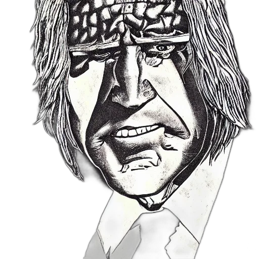 face, mask, staff, jacket transparent PNG cut-out