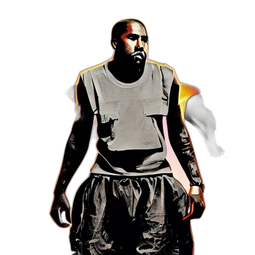 animal, creature, jacket, weapon, photorealistic, concept art, 3d render, cartoon transparent PNG cut-out