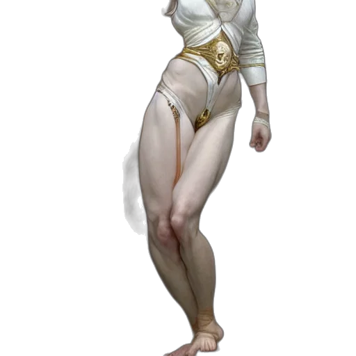 staff, dress, creature, concept art, fantasy art, 3d render, comic book art, golden transparent PNG cut-out