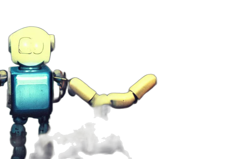 robot, weapon, staff, bottle transparent PNG cut-out
