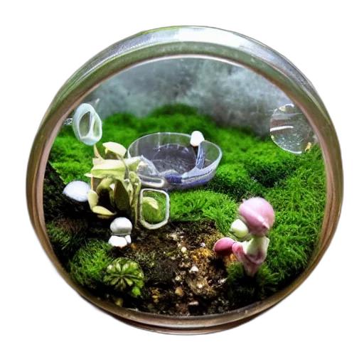 jewelry, 3d render, concept art, underwater transparent PNG cut-out