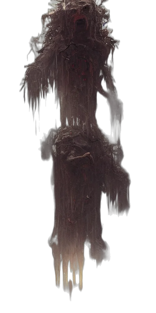 tree, creature, hair, dragon transparent PNG cut-out