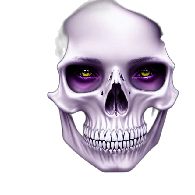 face, mask, jewelry, photorealistic, 3d render, concept art, fantasy art, dark transparent PNG cut-out
