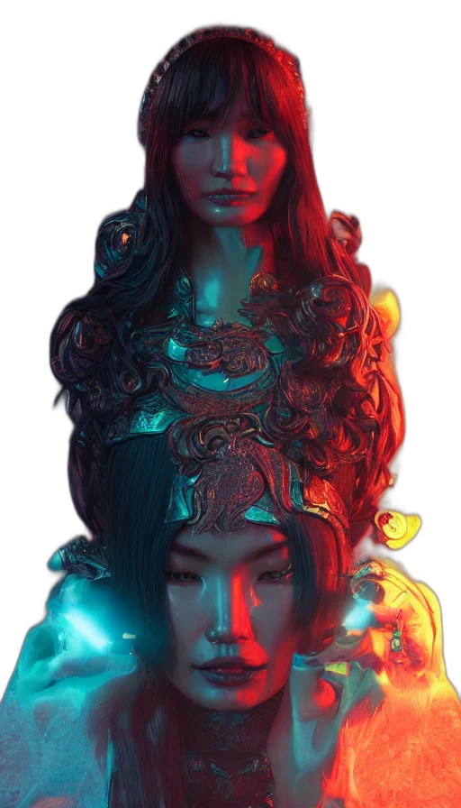 crown, mask, face, jewelry transparent PNG cut-out