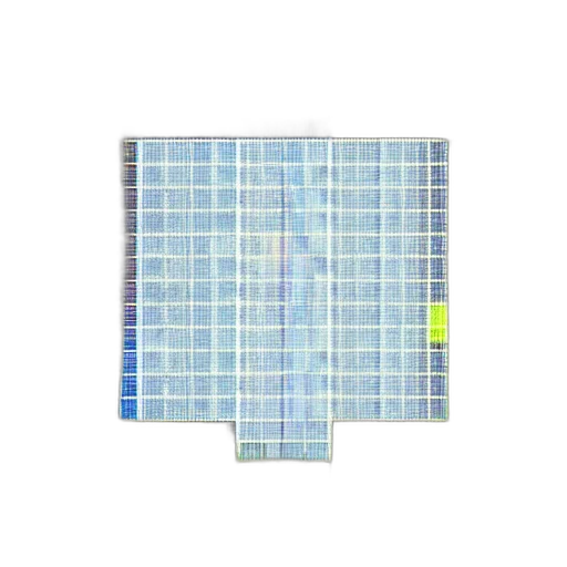 building, umbrella, dress, robot, vaporwave, 3d render, blue, pastel transparent PNG cut-out