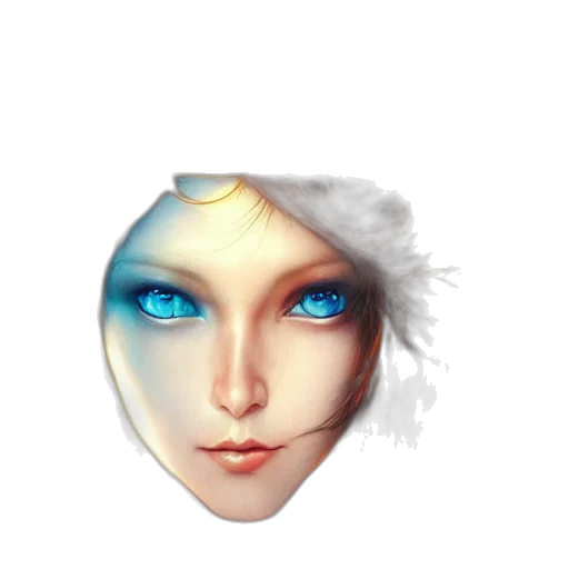 face, mask, jewelry, crown transparent PNG cut-out