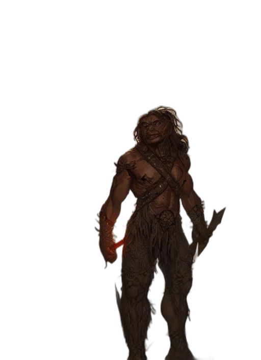 staff, creature, weapon, concept art transparent PNG cut-out