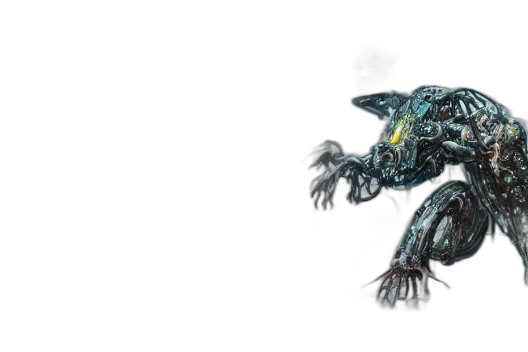 dragon, creature, animal, robot, concept art, fantasy art, 3d render, pixel art transparent PNG cut-out
