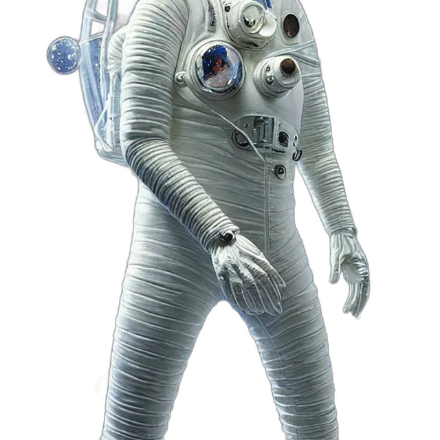 robot, creature, jacket, mask transparent PNG cut-out
