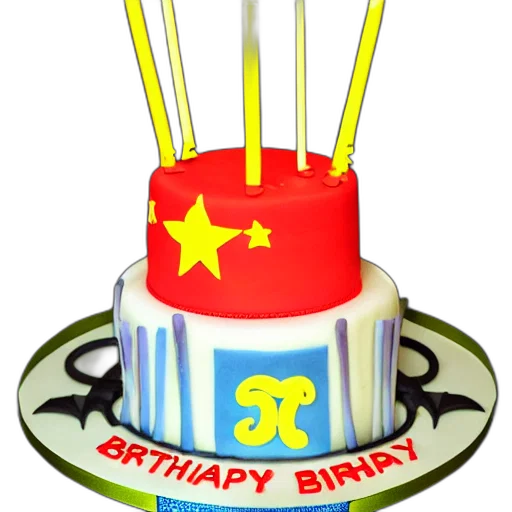 staff, 3d render, chinese, knockoff, bat, superhero, birthday, cake transparent PNG cut-out