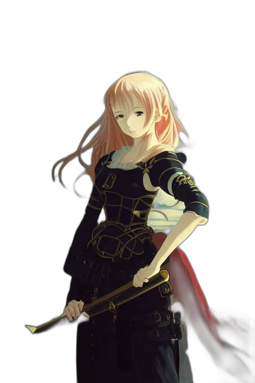 sword, staff, weapon, dress transparent PNG cut-out