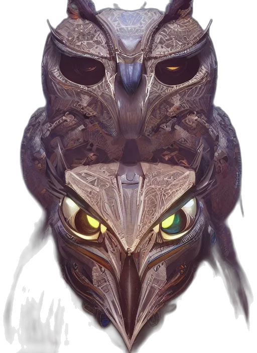 mask, dragon, creature, face, concept art, fantasy art, comic book art, photorealistic transparent PNG cut-out