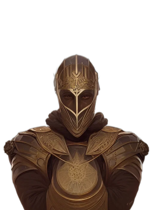 mask, crown, jacket, face transparent PNG cut-out