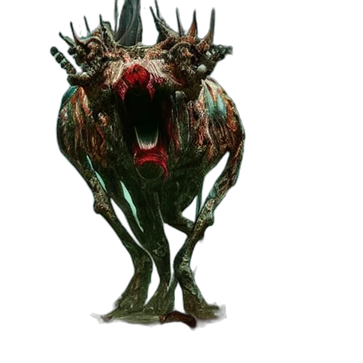 creature, mask, animal, dragon, concept art, 3d render, fantasy art, extinct transparent PNG cut-out