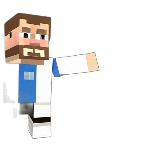 staff, 3d render, pixel art, cartoon, concept art, blue, screenshot, walter transparent PNG cut-out