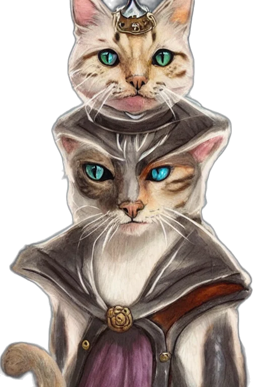 fantasy art, concept art, watercolor, photorealistic transparent PNG cut-out