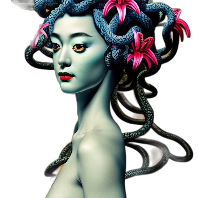 mask, creature, jewelry, crown, fantasy art, concept art, photorealistic, 3d render transparent PNG cut-out
