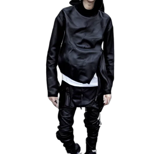 jacket, mask, cyberpunk, concept art transparent PNG cut-out