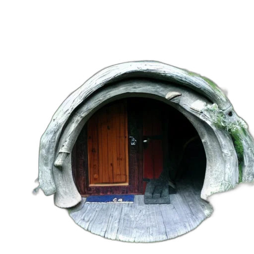 dragon, furniture, mask, building, 3d render, concept art, photorealistic, hobbit transparent PNG cut-out