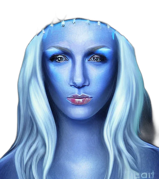 face, mask, creature, jewelry, fantasy art, photorealistic, concept art, 3d render transparent PNG cut-out