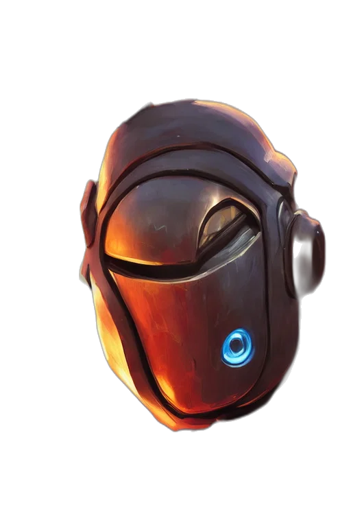 mask, robot, face, weapon transparent PNG cut-out